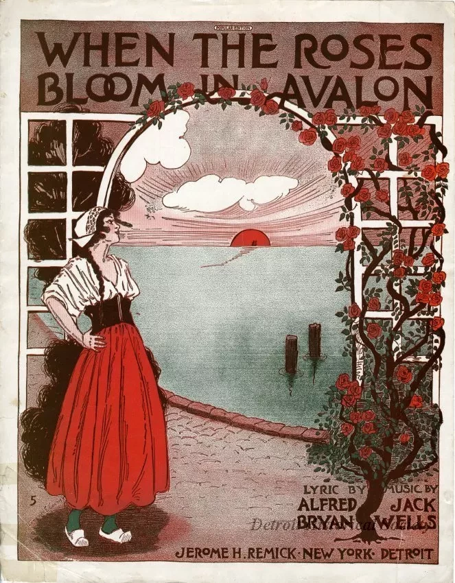 Music, Sheet - When the Roses Bloom in Avalon