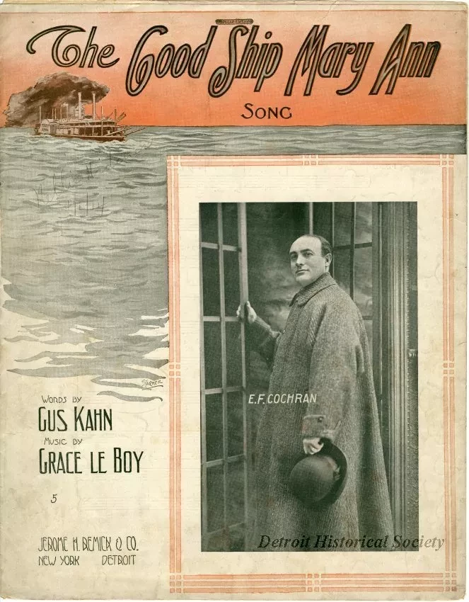 Music, Sheet - The Good Ship Mary Ann