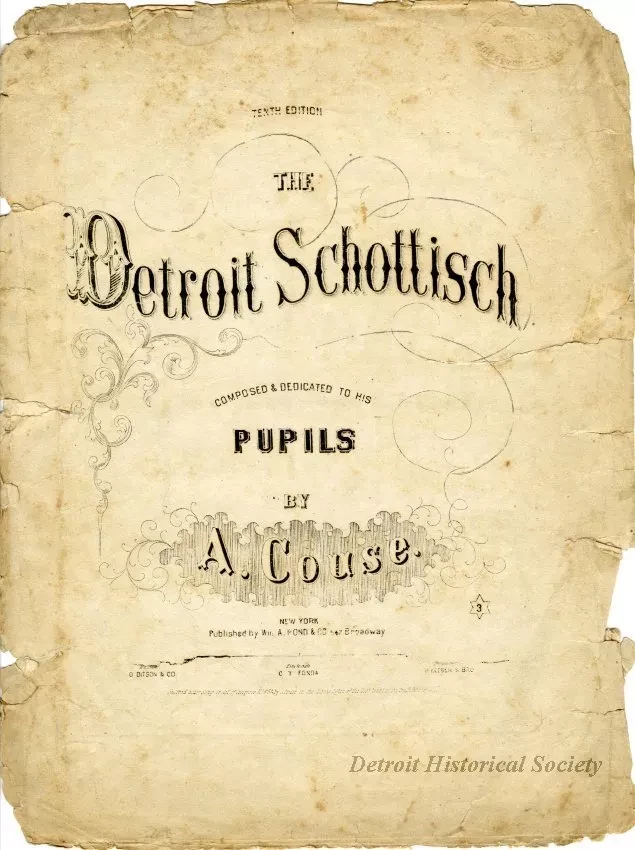 Music, Sheet - The Detroit Schottisch