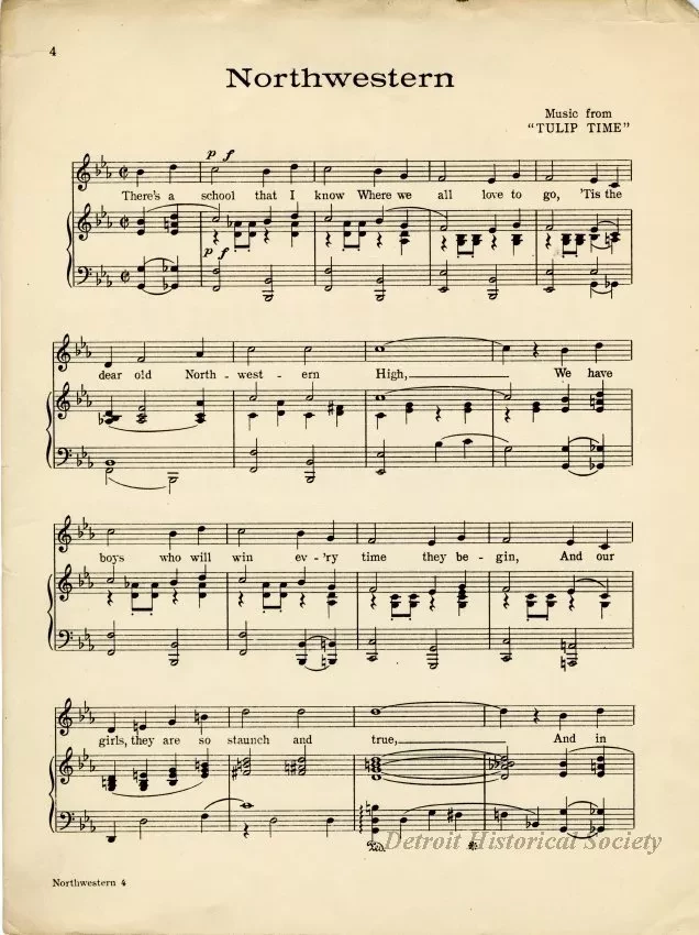 Music, Sheet - The Red and Gray