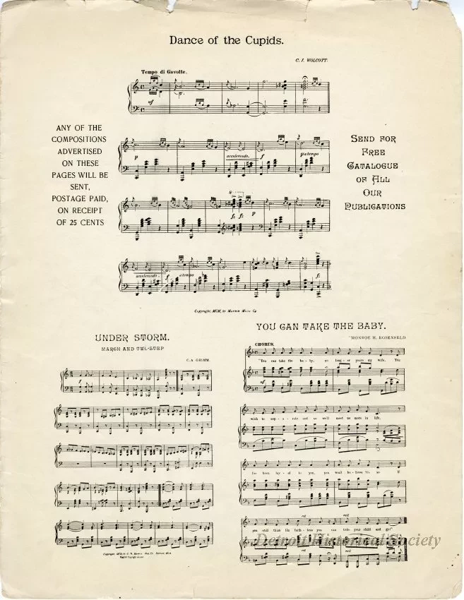 Music, Sheet - Pingree Memorial March