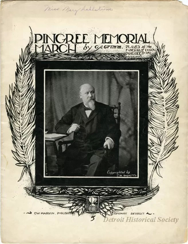 Music, Sheet - Pingree Memorial March