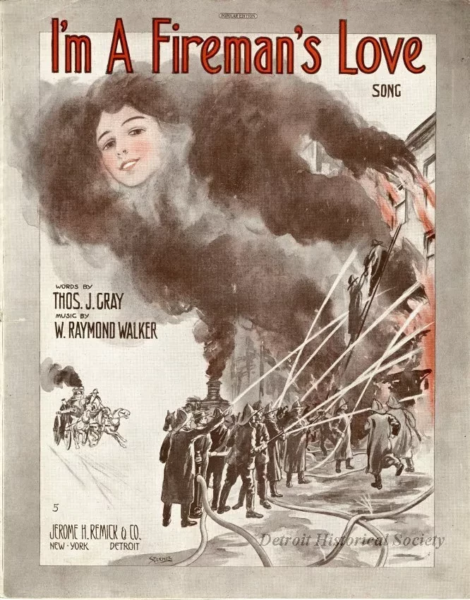 Music, Sheet - I'm a Fireman's Love