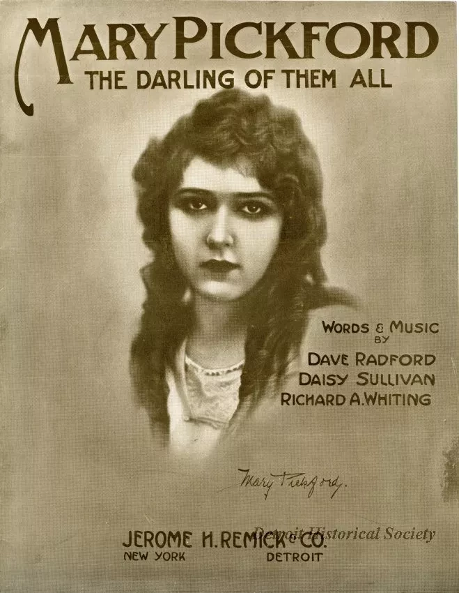 Music, Sheet - Mary Pickford, The Darling of Them All
