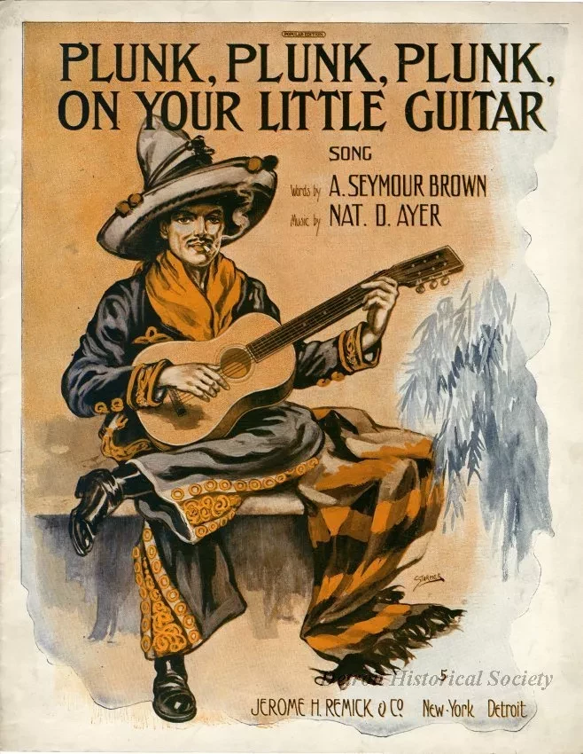 Music, Sheet - Plunk, Plunk, Plunk, on Your Little Guitar