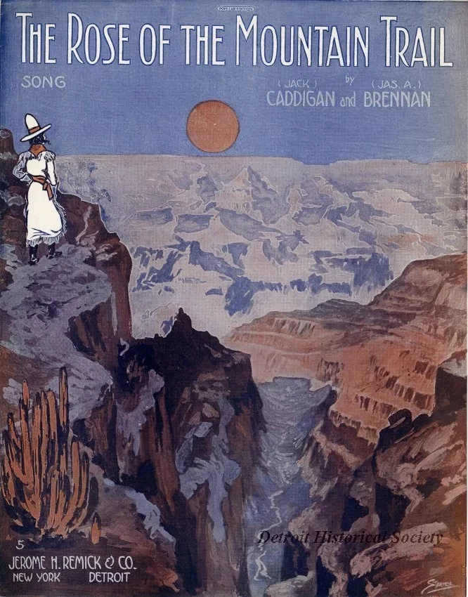 Music, Sheet - The Rose of the Mountain Trail