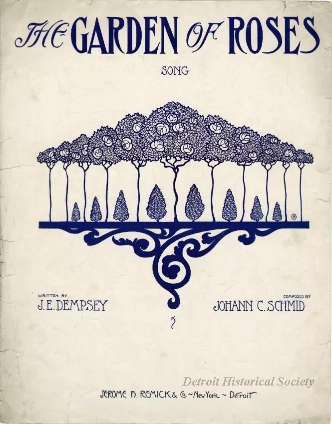 Music, Sheet - The Garden of Roses