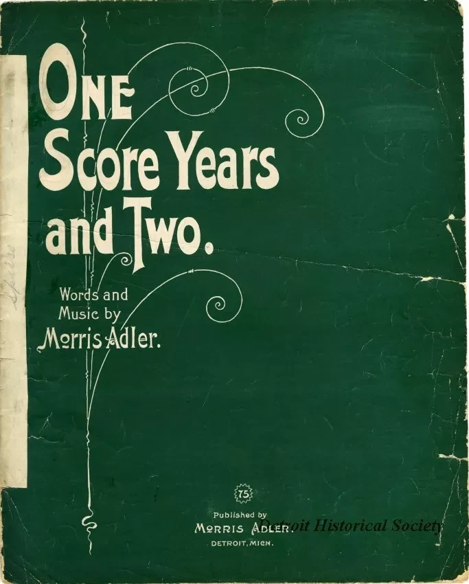 Music, Sheet - One Score Years and Two