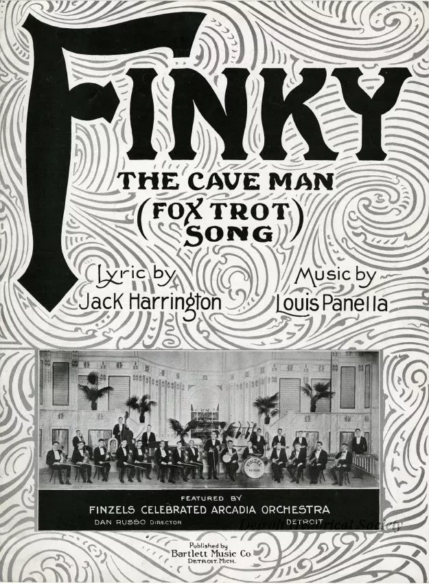 Music, Sheet - Finky the Caveman