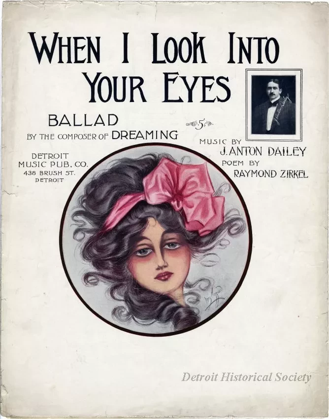 Music, Sheet - When I Look into Your Eyes