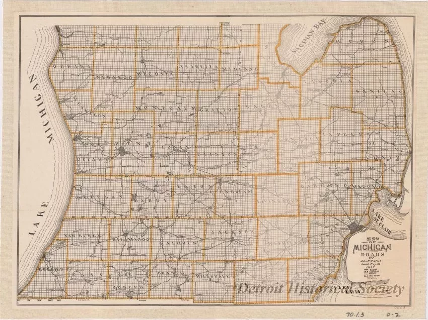 Map - Map of Michigan Roads