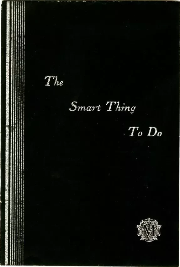 Menu - The Smart Thing To Do