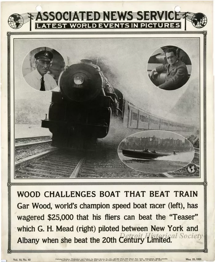 Poster - Associated News Service, Vol. 12, No. 62