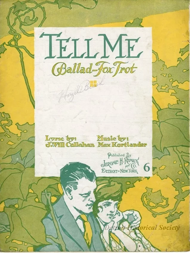 Music, Sheet - Tell Me