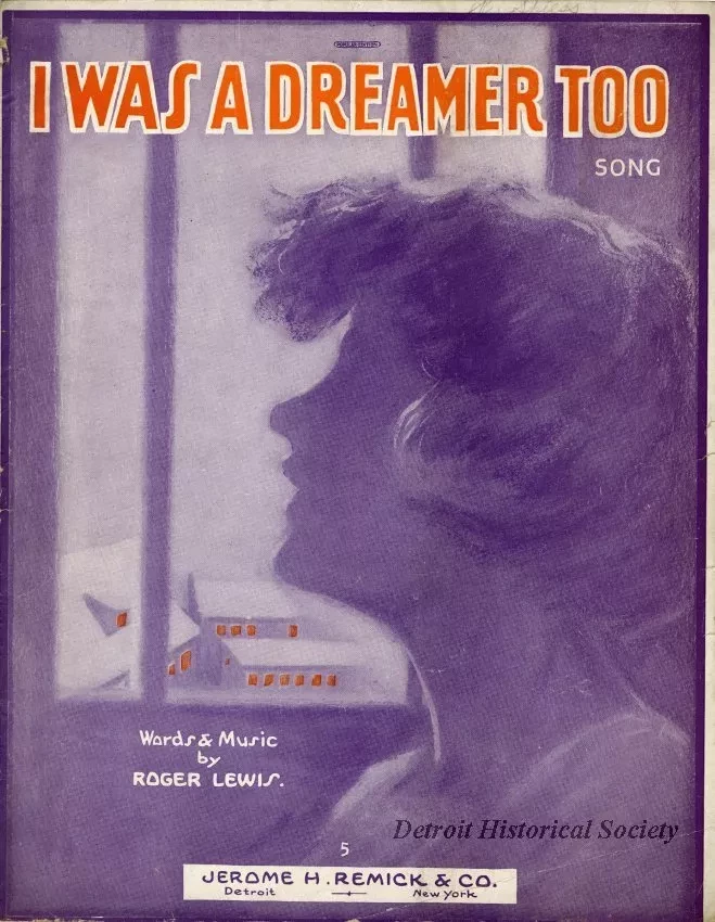 Music, Sheet - I Was a Dreamer Too