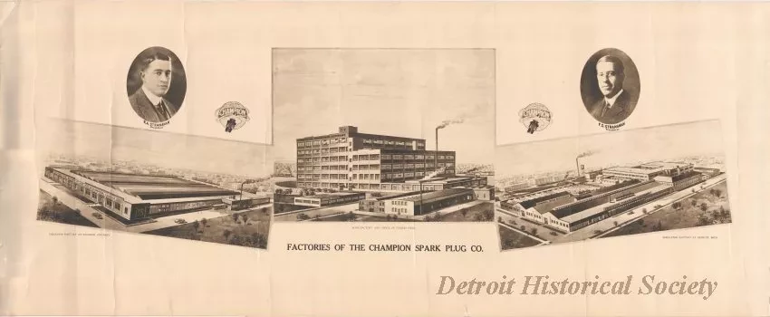 Poster - Factories of the Champion Spark Plug Co.