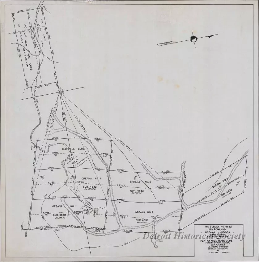 Plat - U.S. Survey No. 4632