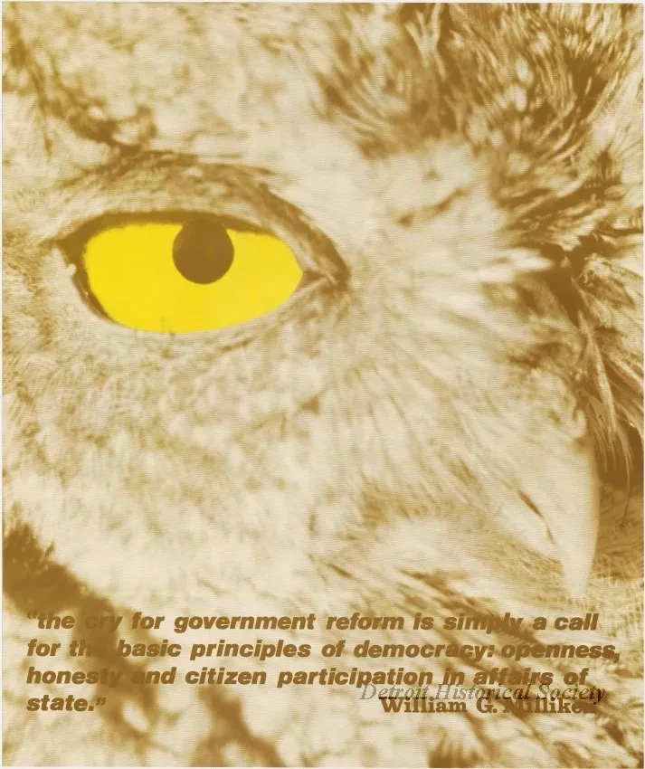 Poster - Ethics in Government
[Milliken for Michigan]