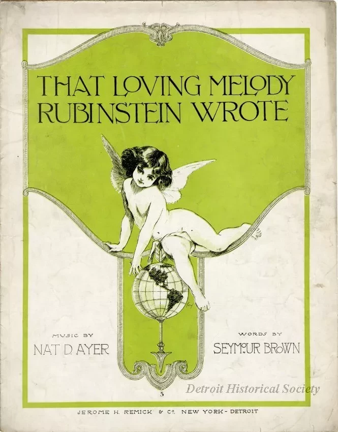 Music, Sheet - That Loving Melody Rubinstein Wrote