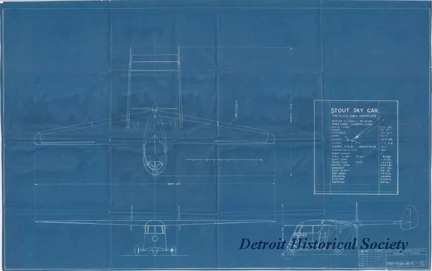 Blueprint - Stout Sky Car