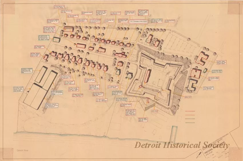 Blueprint - Historic Fort Wayne - Site Plan