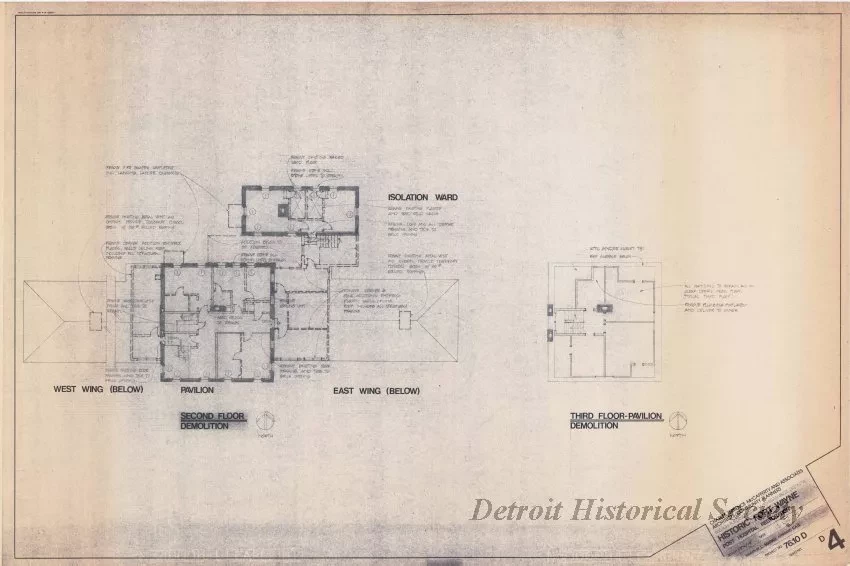 Blueprint - Historic Fort Wayne, 
Post Hospital Restoration