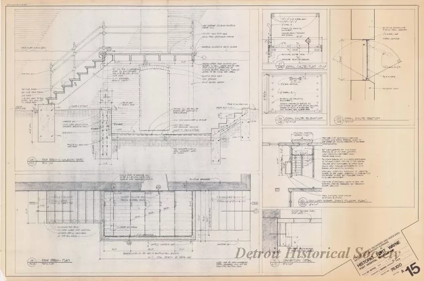 Blueprint - Historic Fort Wayne, 
Post Hospital Restoration