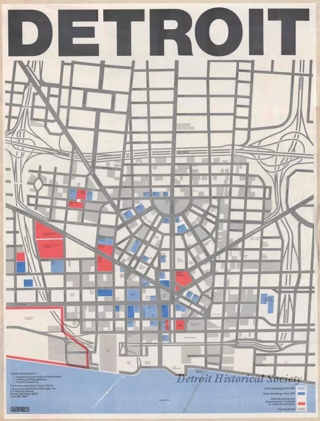 Map - Detroit