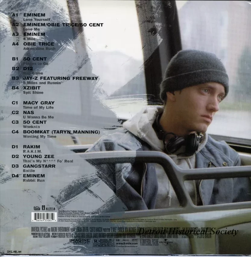 Album, Record - Music From and Inspired by the Motion Picture 8