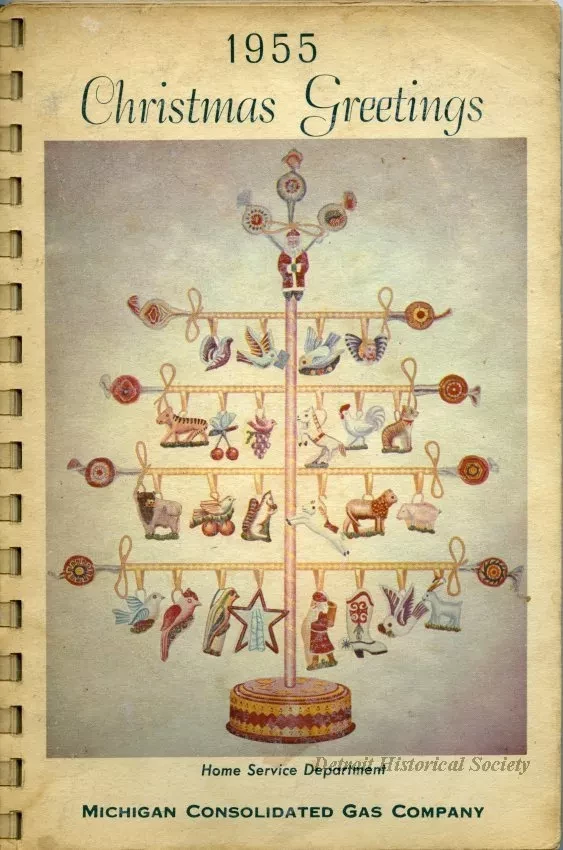 Cookbook - Christmas Greetings 1955