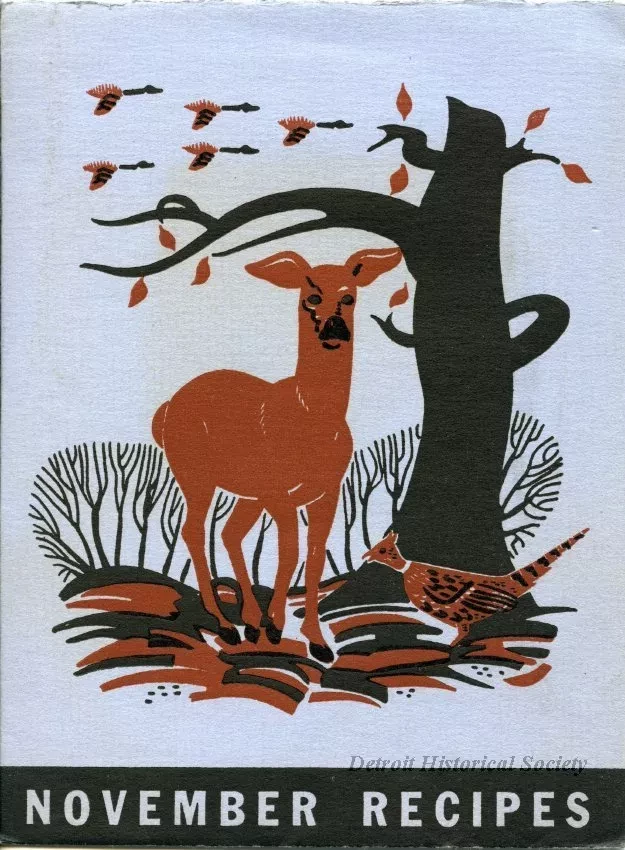 Card, Recipe - November Recipes