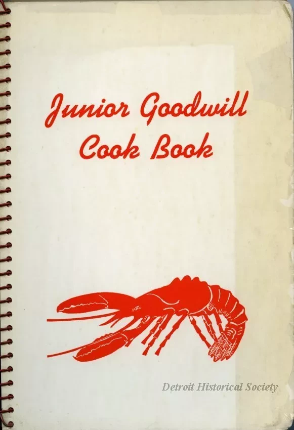 Cookbook - Junior Goodwill Cook Book