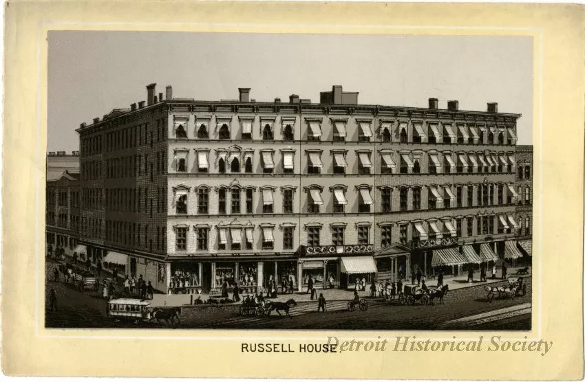 Card, Souvenir - Russell House
