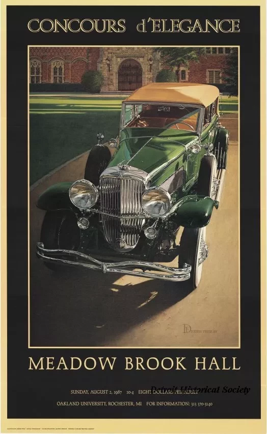 Poster - Concours d'Elegance
