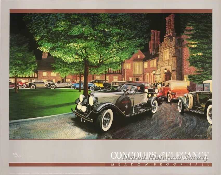 Poster - Concours d'Elegance
