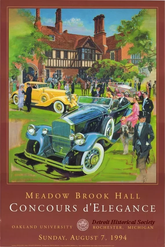 Poster - Concours d'Elegance