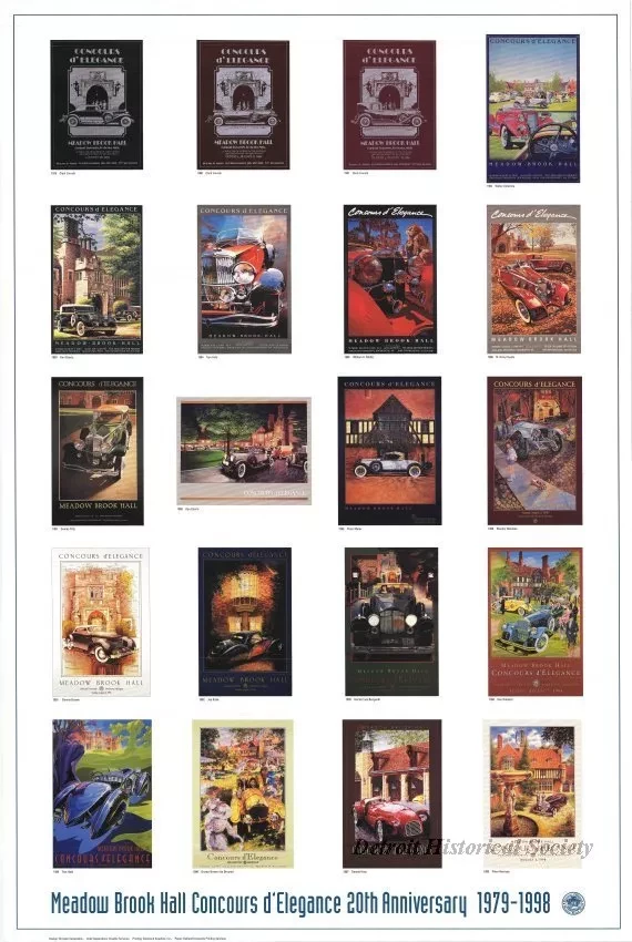 Poster - Concours d'Elegance