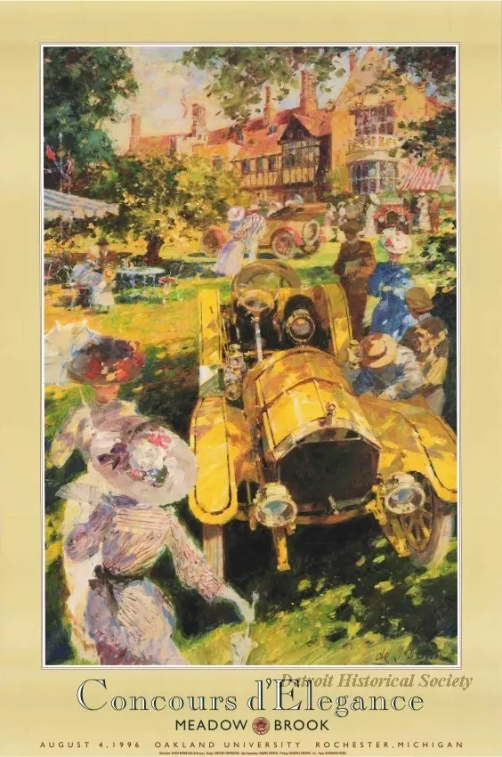 Poster - Concours d'Elegance