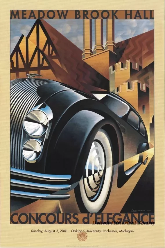 Poster - Concours d'Elegance