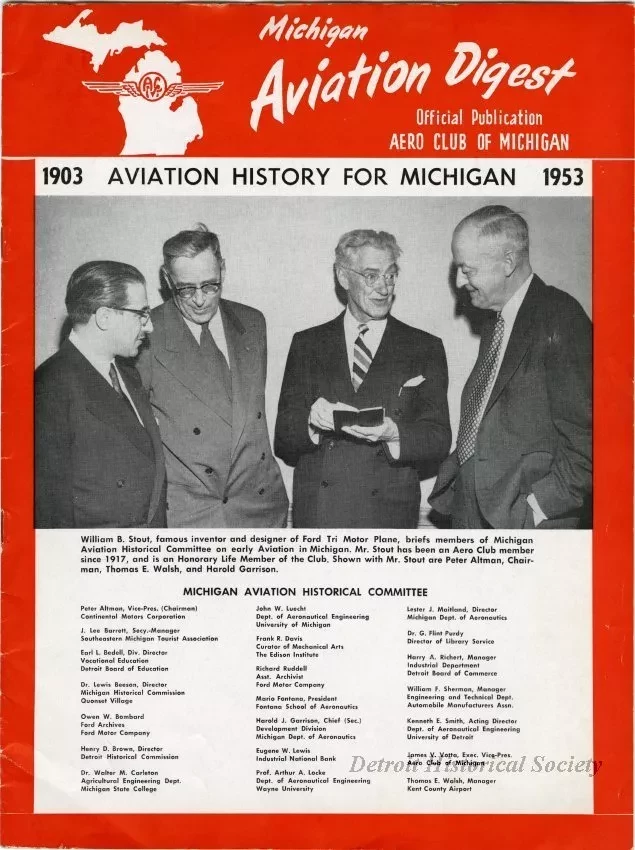 Magazine - Michigan Aviation Digest, December-January 1953