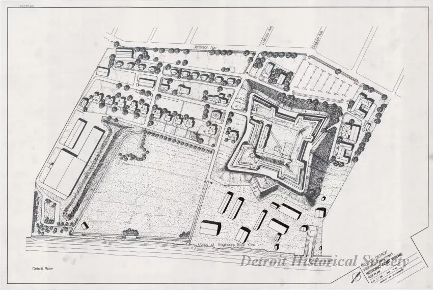 Plan, Site - Historic Fort Wayne