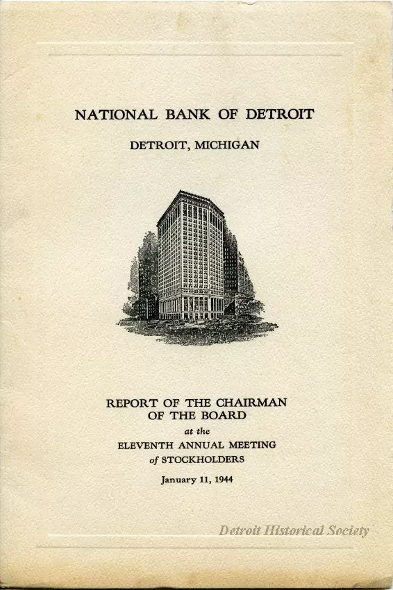 Report, Annual - Report of Walter S. McLucas, Chairman of the Board, at the Eleventh Annual Meeting of Stockholders