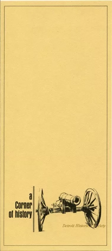 Pamphlet - a Corner of history