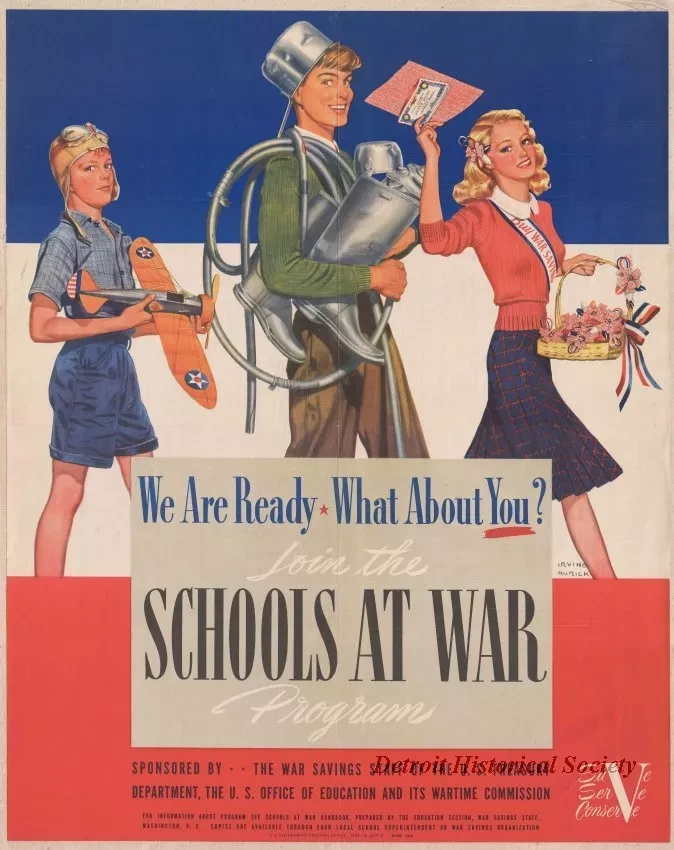 Poster - Join the Schools At War Program