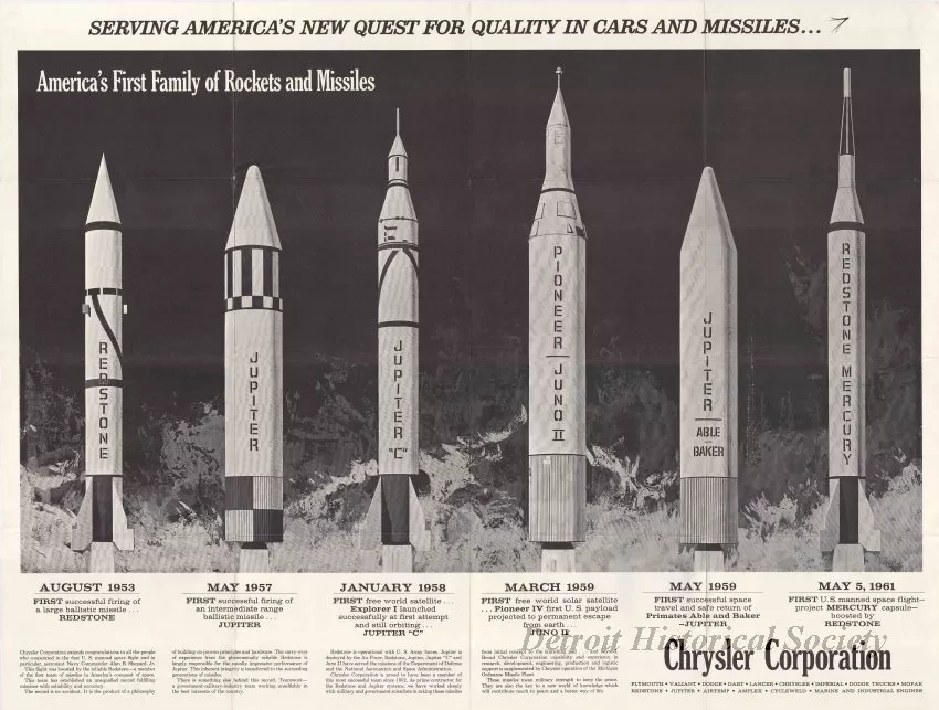Poster - Serving America's New Quest for Quality in Cars and Missiles