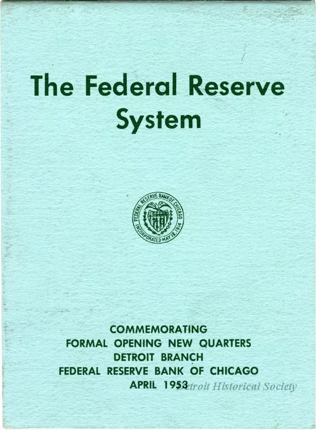 Booklet - The Federal Reserve System