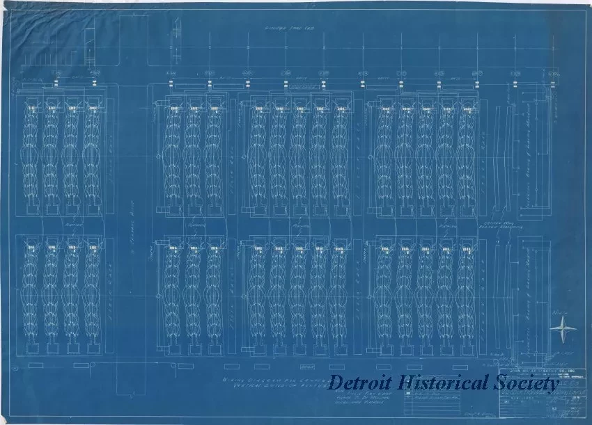 Blueprint - Ford Motor Car Company
Production Mach. Wiring Layout