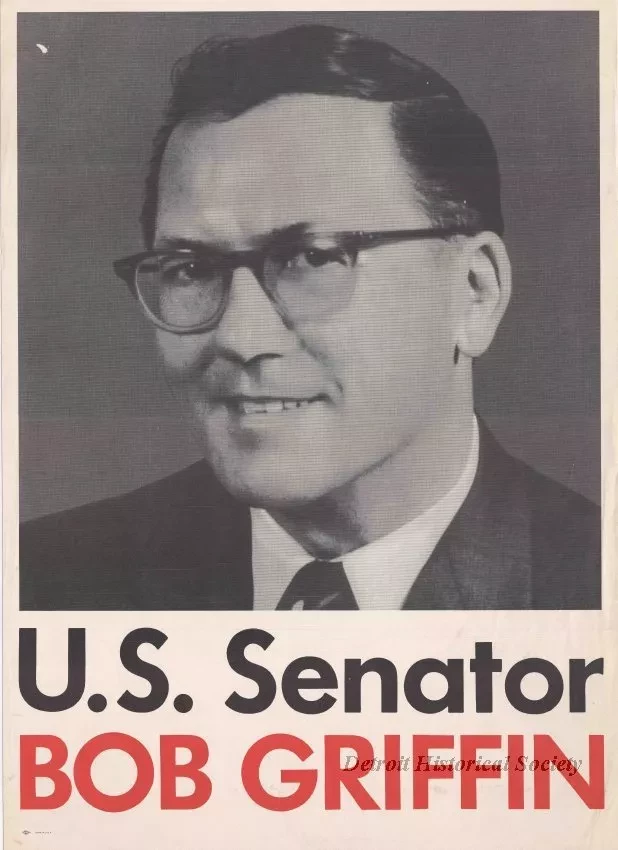 Poster - U. S. Senator - Bob Griffin