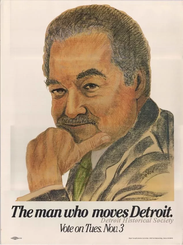 Poster - The Man Who Moves Detroit