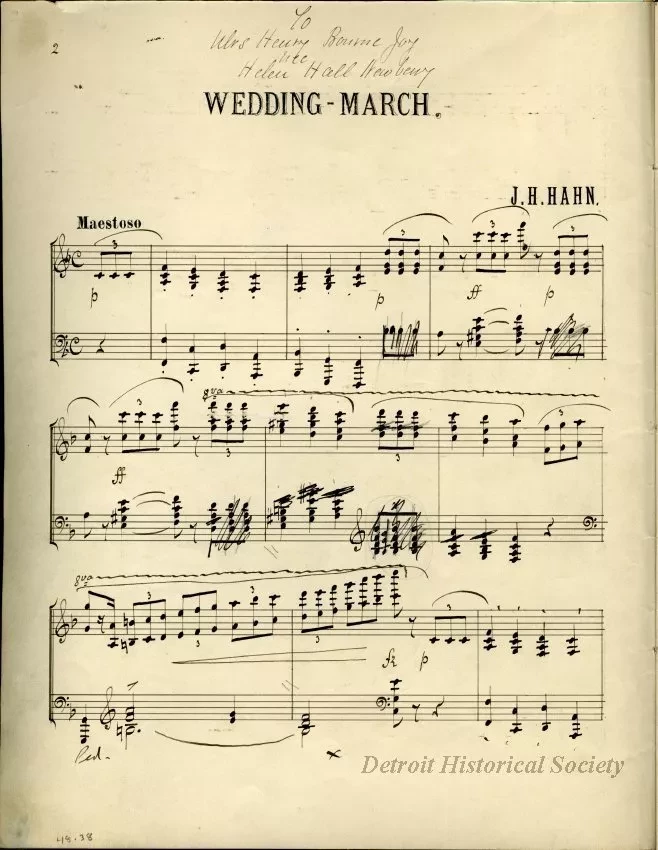 Music, Sheet - Wedding March